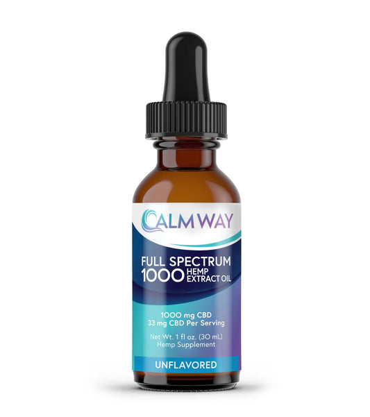 1000 mg. CBD Full Spectrum Tincture.